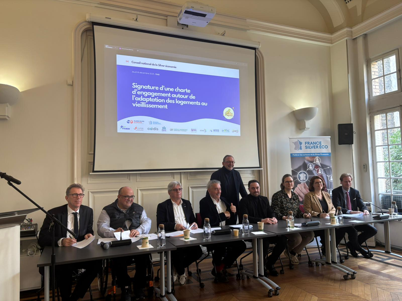 Signature de la charte