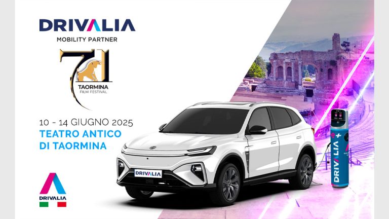 Drivalia est le partenaire mobilité du Festival du film de Taormine 2025