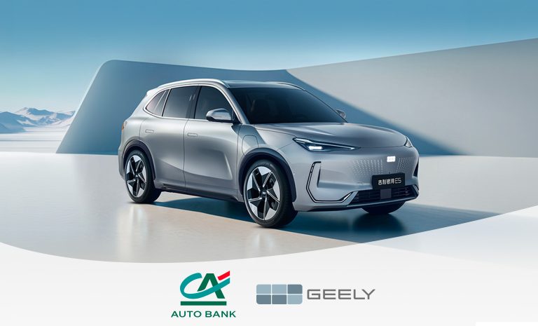 Crédit Agricole Auto Bank and Geely join forcesto accelerate the car manufacturer’s deploymentin France